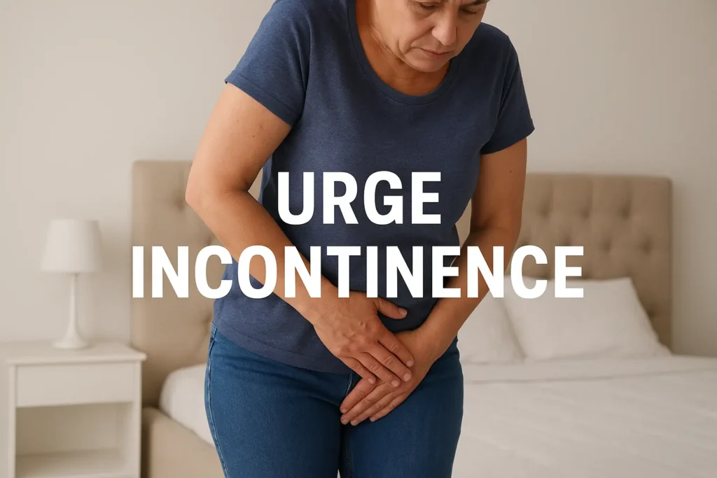 how to manage urge incontinence Uttoxeter symptoms