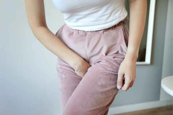 woman struggling with urine incontinence Uttoxeter