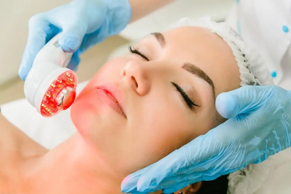 woman having non-surgical Morph8 treatment Uttoxeter